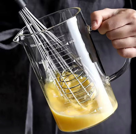 glass measuring cup with lid image 3