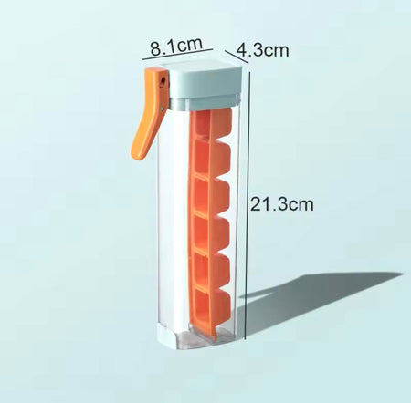 6 Compartment Press Type Ice Cube Mold - image 6