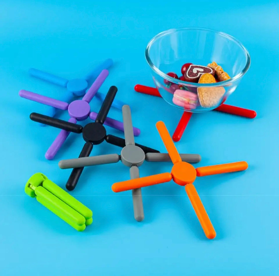 Foldable Non-Slip Pot Pan Mat - image 1