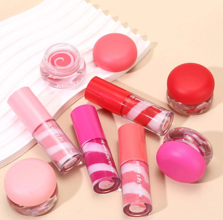 2Pcs Miss Lara Lip Gloss and Lip Balm Set - image 1