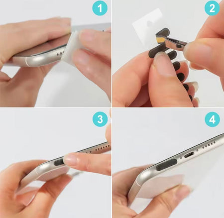set of 3 universal phone port protector image 3
