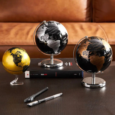 World Globe with Rotating Bracket Decoration - image 2