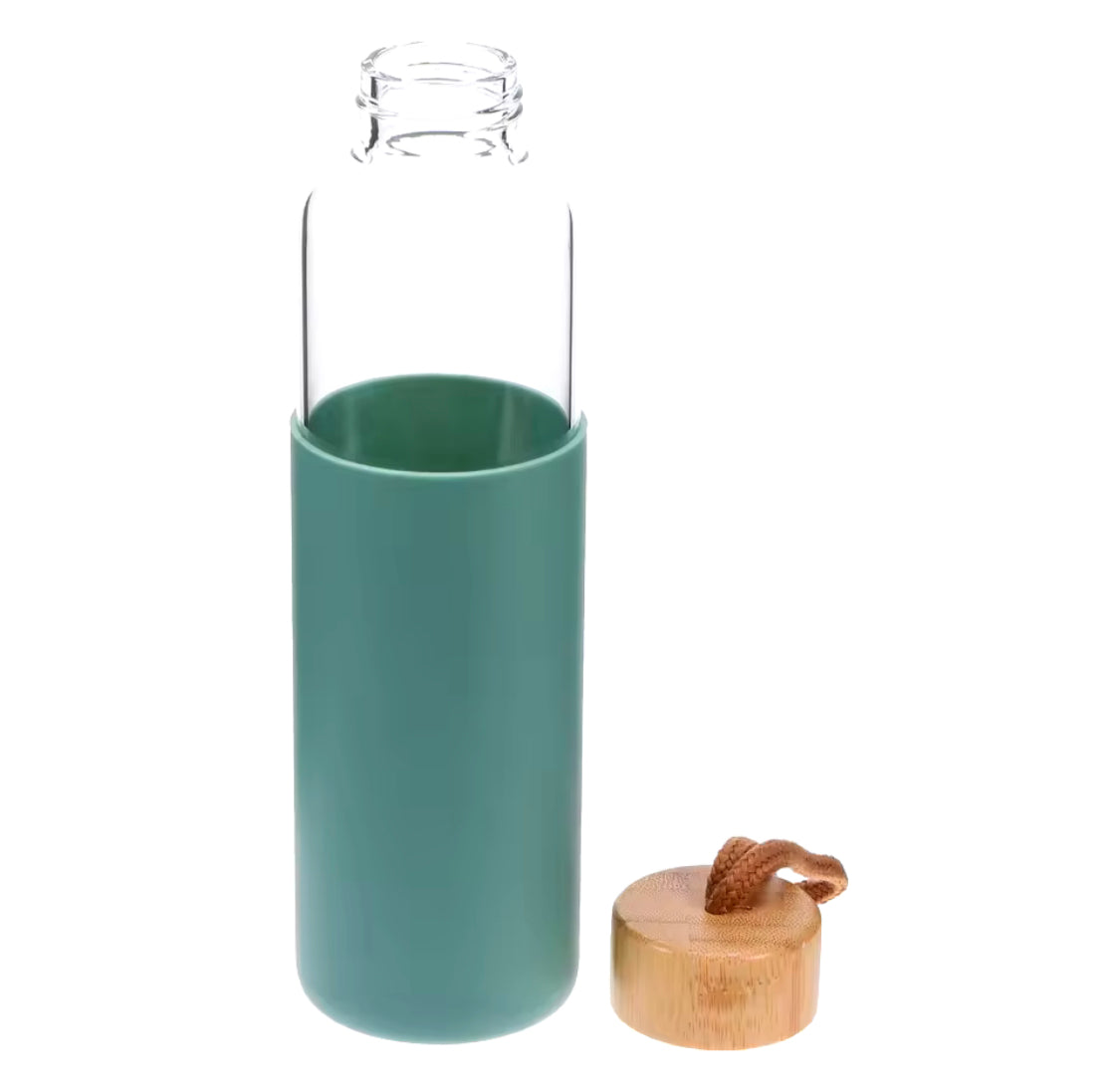 Single Layer Glass Bottle With Silicone Cover - image 6