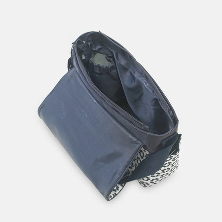 Baby Diaper Bag Navy Flower - T5001-B