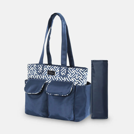 TINNIES DIAPER BAG – NAVY BLUE, EVERYDAY ESSENTIALS ORGANIZED T5002-E