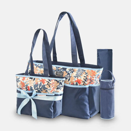 TINNIES DIAPER BAG – BLUE, SMART & SPACIOUS T5003-E