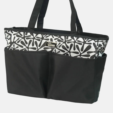 TINNIES DIAPER BAG – BLACK SMART & SPACIOUS T5003-F
