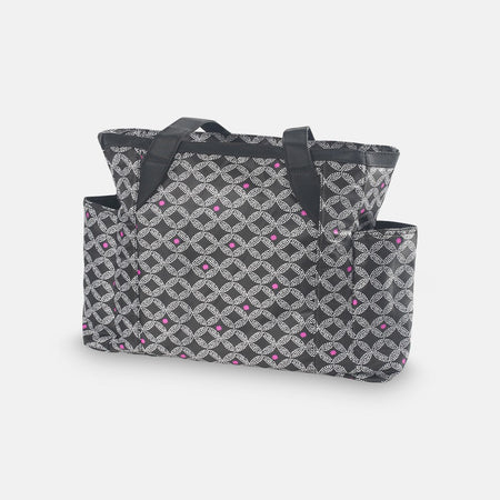 Baby Diaper Bag Black Printed - T5004-A