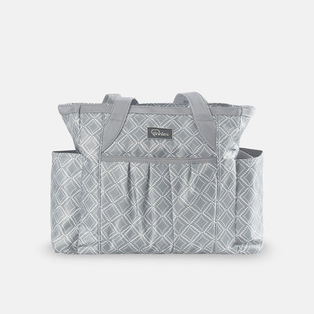 Baby Diaper Bag Grey Printed - T5004-B