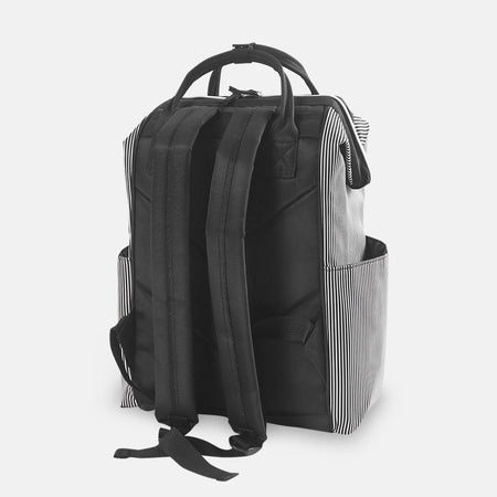 Baby Diaper Bag Pack Black Stripes - T5005-B