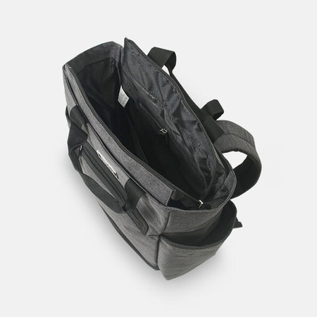 Baby Diaper Bag Pack Minimal Textured Black - T5006-B