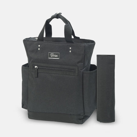 Baby Diaper Bag Pack Solid Black - T5006-C