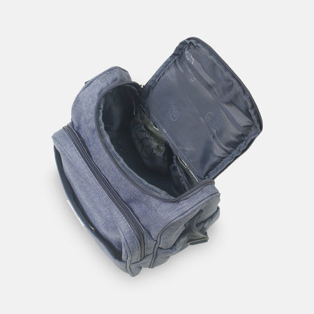 Baby Diaper Bag Textured Blue - T5007-A