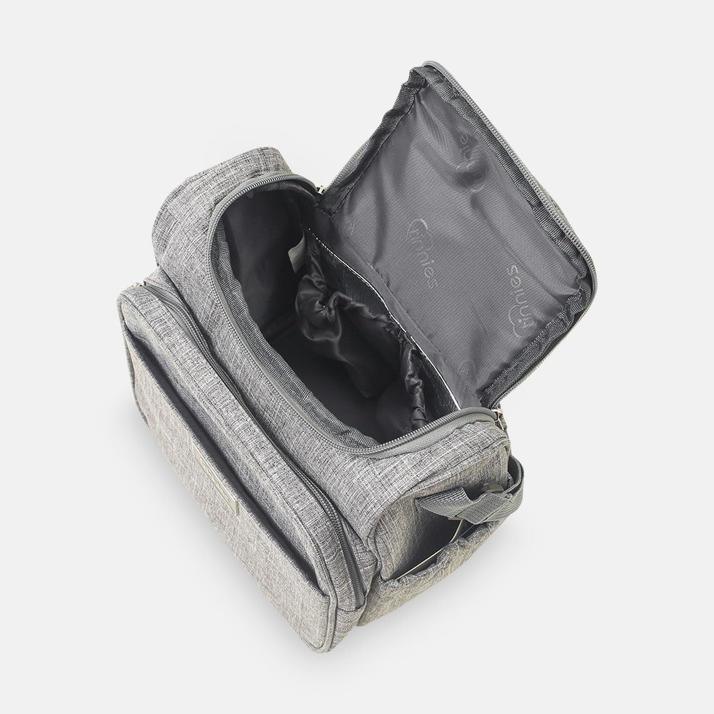 Baby Diaper Bag Textured Grey - T5007-B