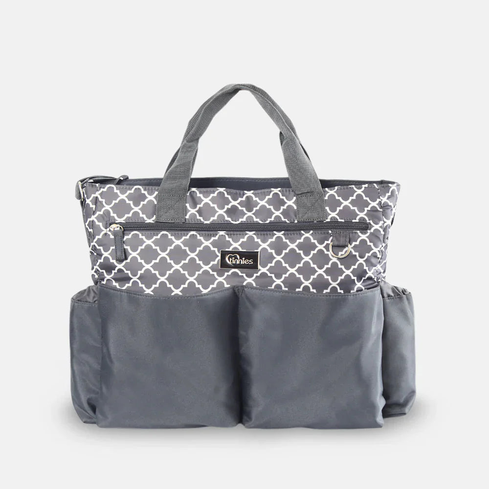 Baby Diaper Bag Grey - T5008-C