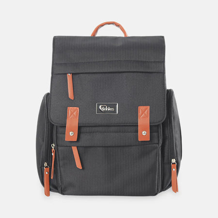 TINNIES DIAPER BAG – GREY, SPACIOUS & SMART DESIGN FOR MODERN MOMS T5009-A