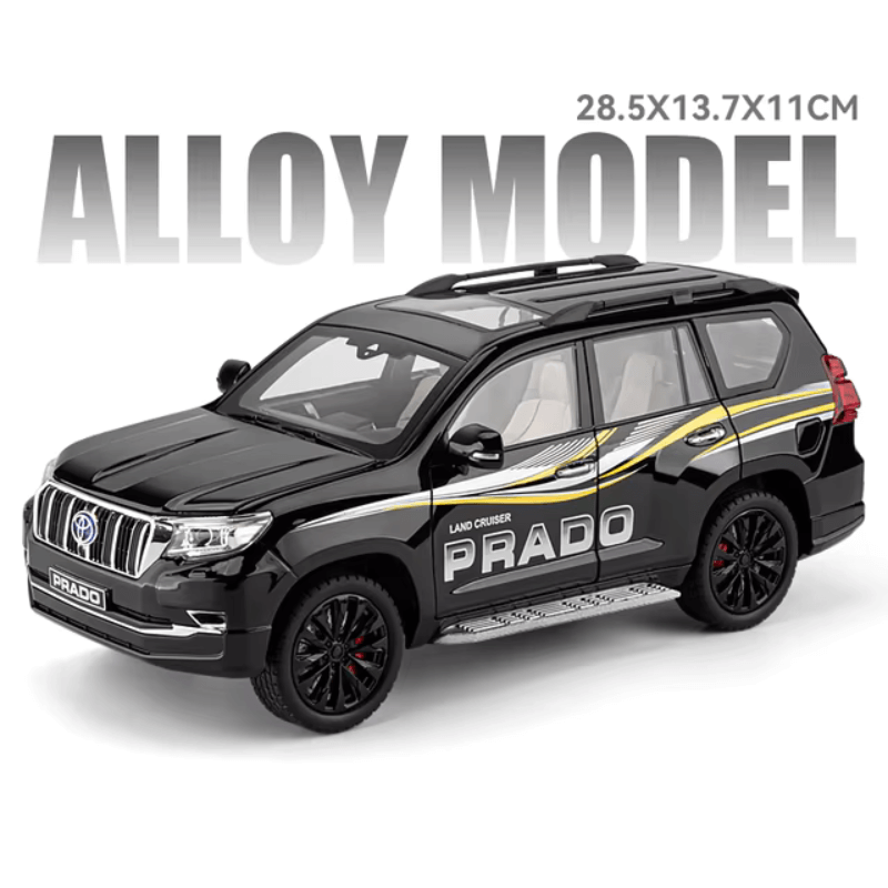 1:18 Diecast Land Cruiser Prado Model Car