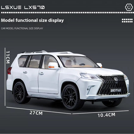 1:18 Diecast Lexus Lx570 Model Car