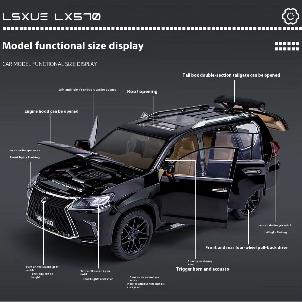1:18 Diecast Lexus Lx570 Model Car