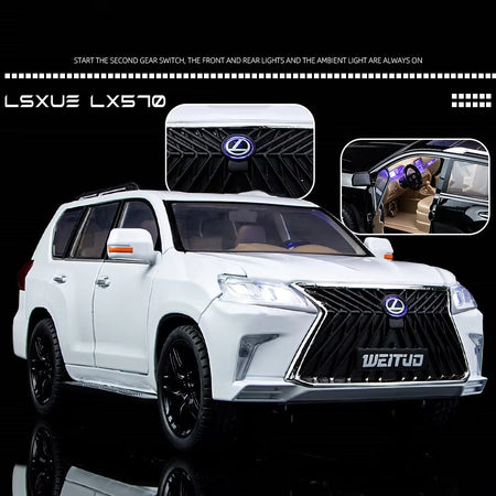 1:18 Diecast Lexus Lx570 Model Car
