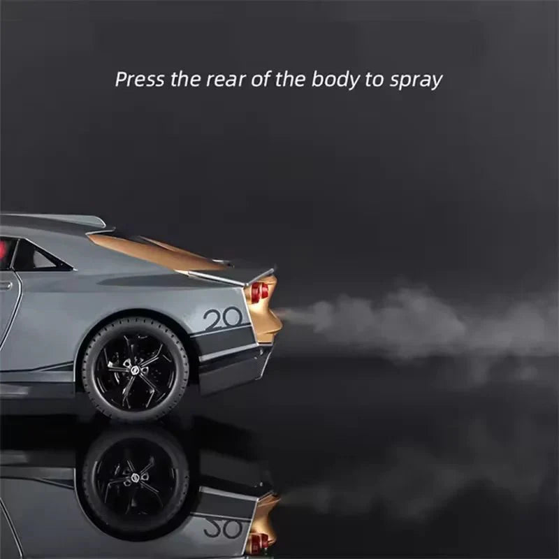 1:18 Diecast Nissan GTR50 Model Car With Smoke