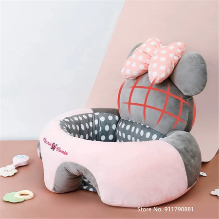 Disney Sofa Dining Chair Soft Seat Lovely Cartoon Minnie Pink