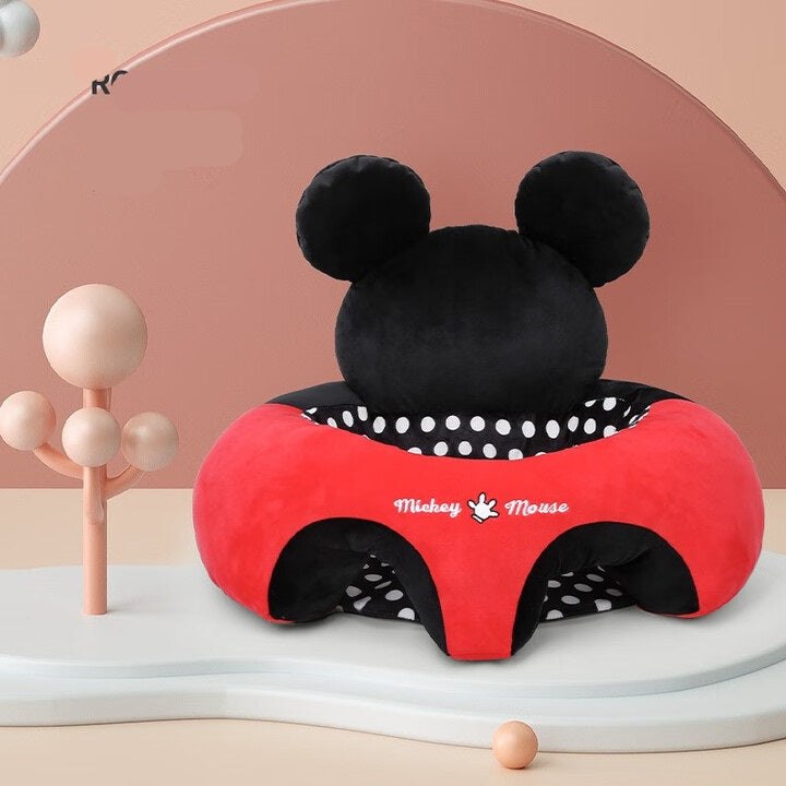 Disney Sofa Dining Chair Soft Seat Lovely Cartoon Mickey Red