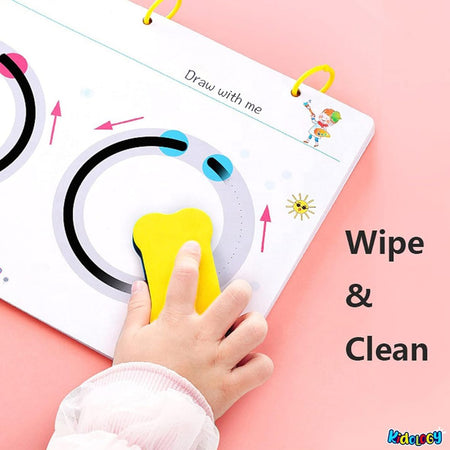 Dot-to-Dot Tracing Wipe and Clean Set