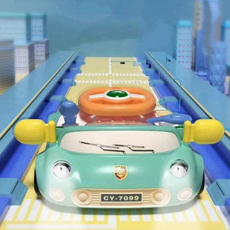 Driving Controller Steering Wheel With Light Music
