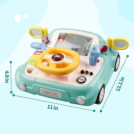 Driving Controller Steering Wheel With Light Music