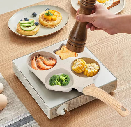 4 in 1 heat resistant omelette pan image 2
