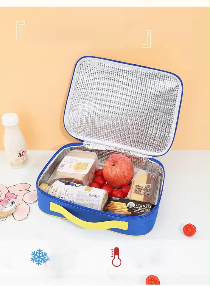 animated school thermal lunch bag image 3