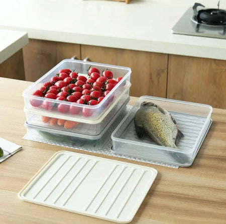 Plastic Food Storage Box With Lid - image 7