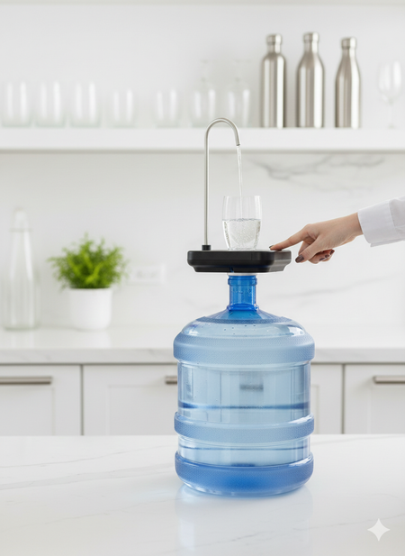 rotatable automatic electric bottle pump image 4