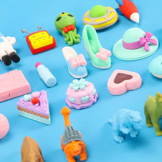 Creative Cartoon Design Eraser Box - image 3