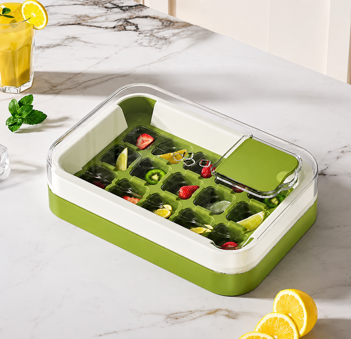15 grid ice cube container main image