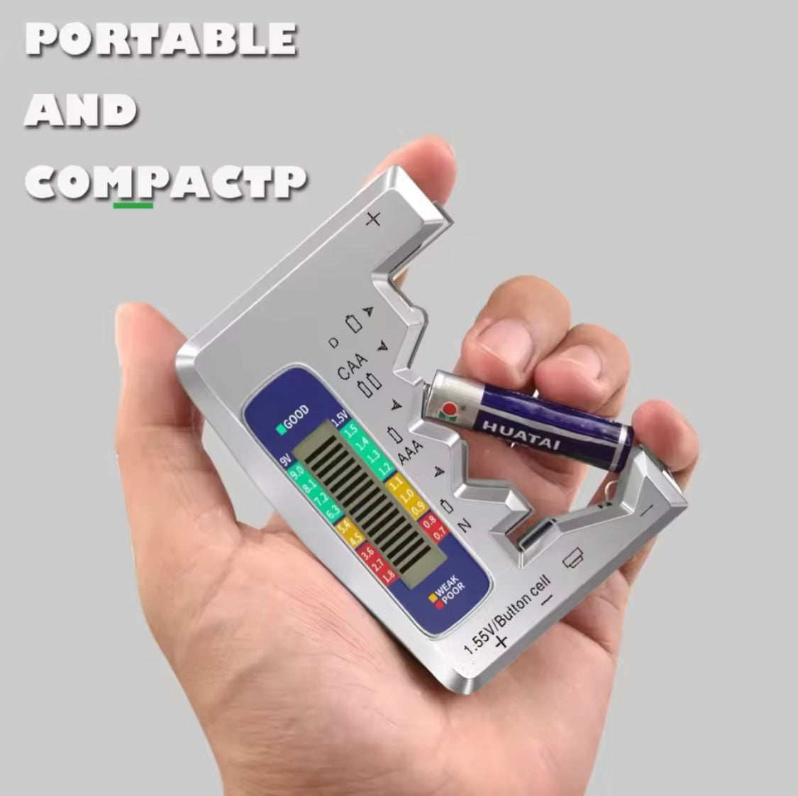 portable digital battery tester main image