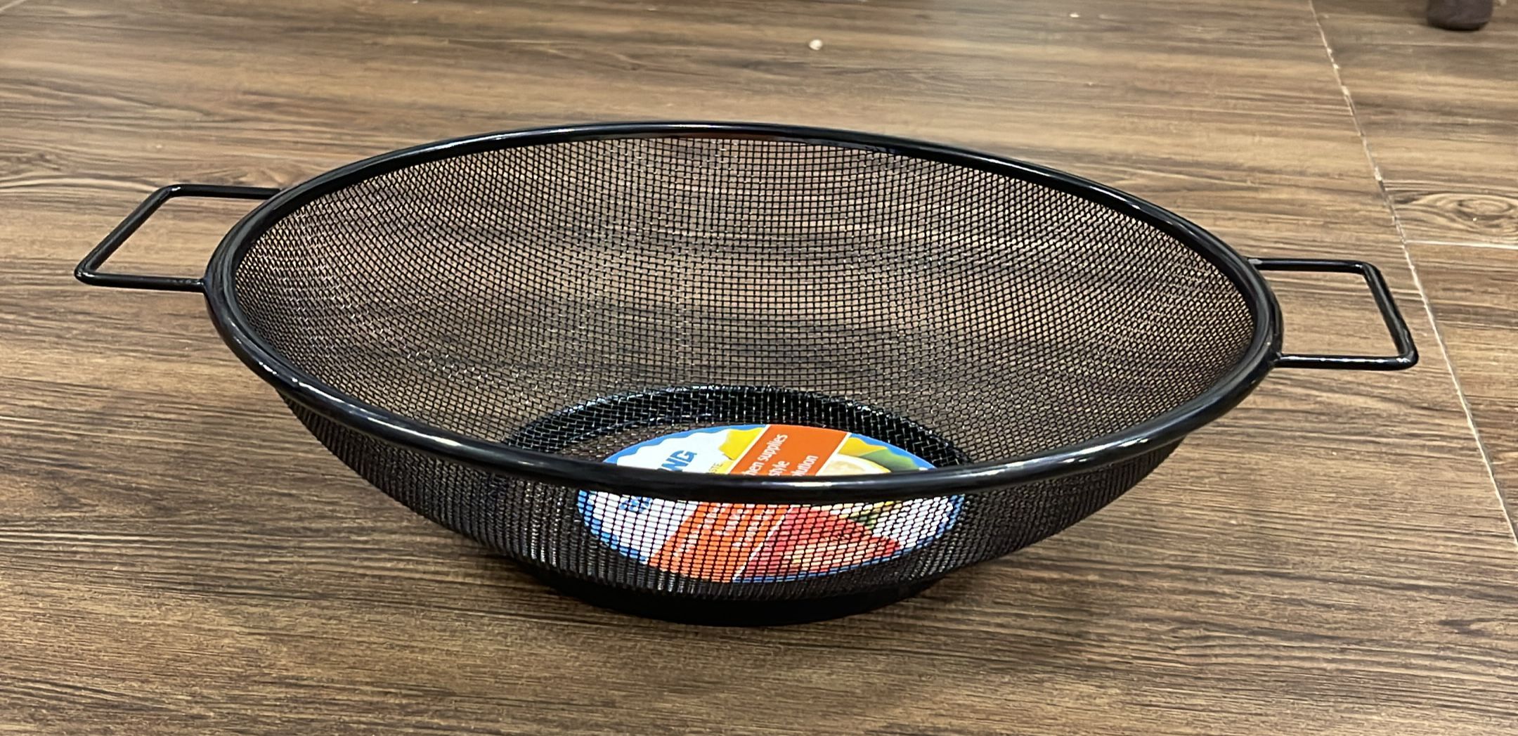 Round Strainer With Double Side Handles - image 4