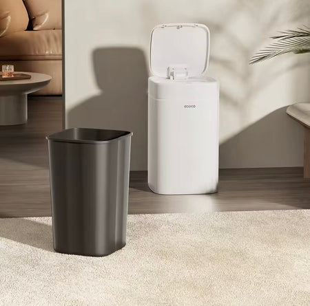 12l smart sensor trash can bin with lid image 2