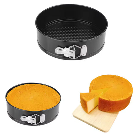 removable bottom round cake pan image 2