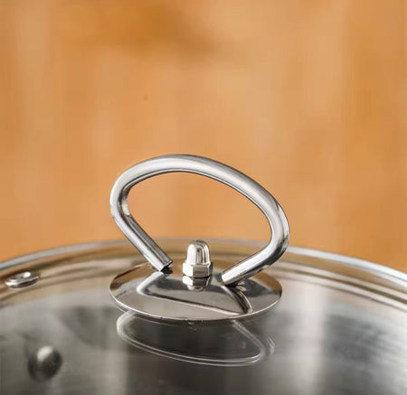 3.5l deep fryer pot with glass lid image 5