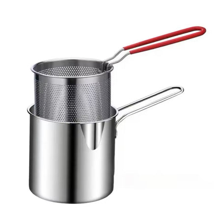 Stainless Steel Deep Fryer With Frying Basket - image 5