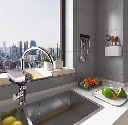 Stainless Steel Faucet Shelf - image 3