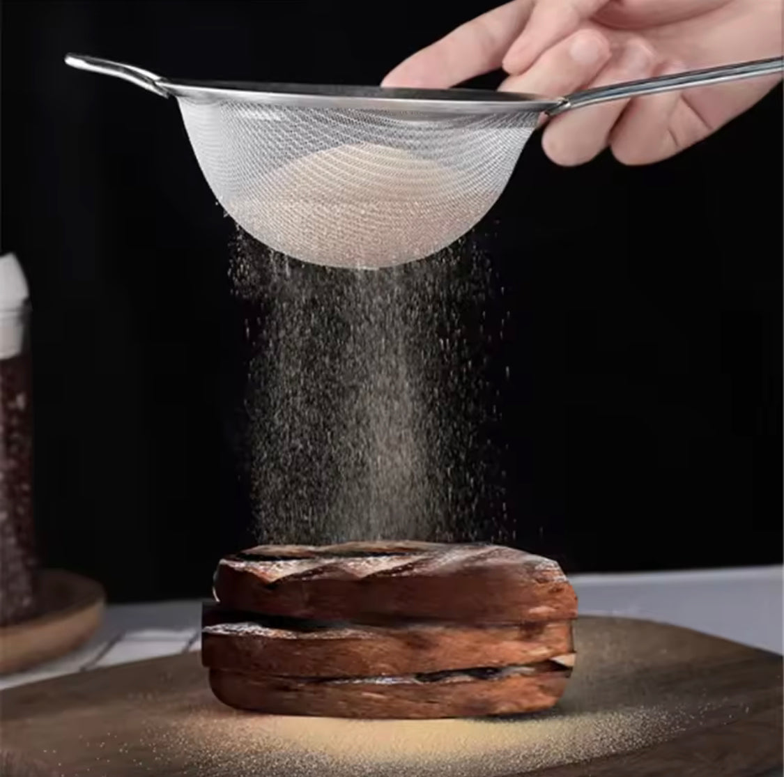 3 Pcs Stainless Steel Pointed Ear Sieve - image 2