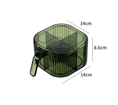 Four Compartment Seasoning Spice Box - image 6