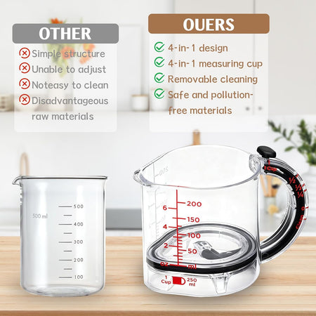 4 in 1 adjustable measuring cup image 6