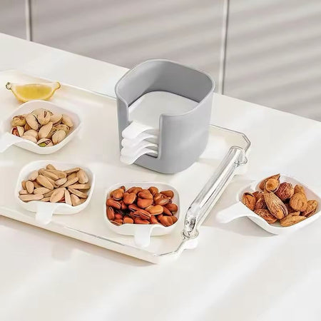 Set Of 6 Plastic Sauce Dish - Image 4