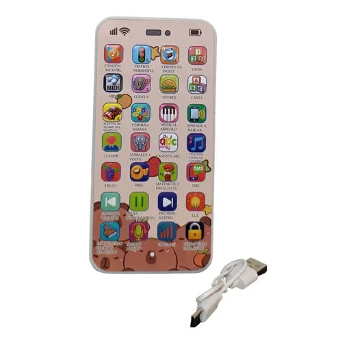 Educational Smartphone Toy Cell Phone with Light and Sound