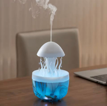 rotating raindrop jellyfish humidifier main image
