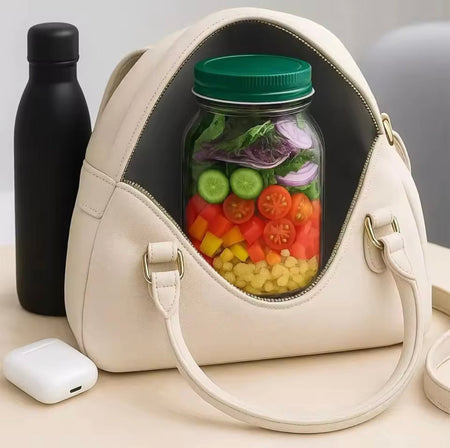 portable plastic salad box image 2